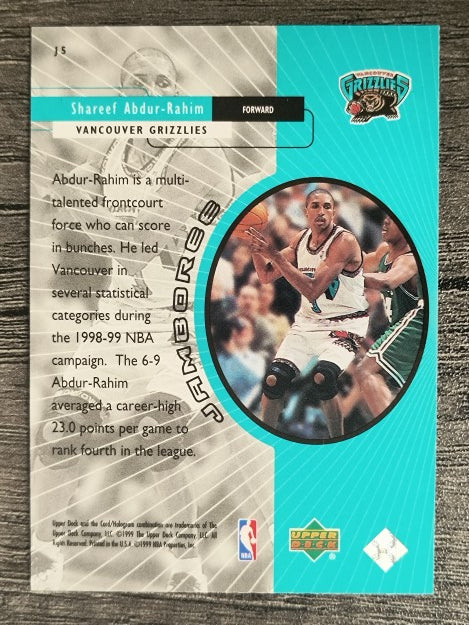 1999-00 Upper Deck Jamboree #J5 Shareef Abdur-Rahim