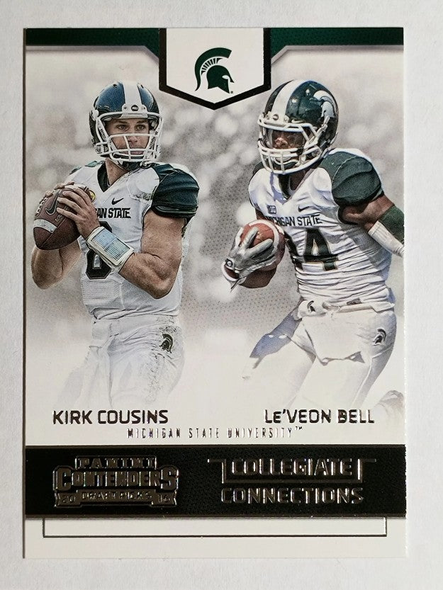 2016 Contenders Draft Picks Collegiate Connections Le'Veon Bell/Kirk Cousins