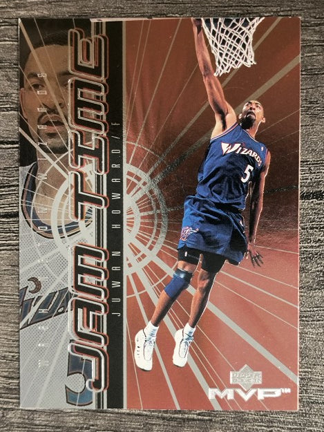 1999-00 Upper Deck MVP Jam Time #JT4 Juwan Howard