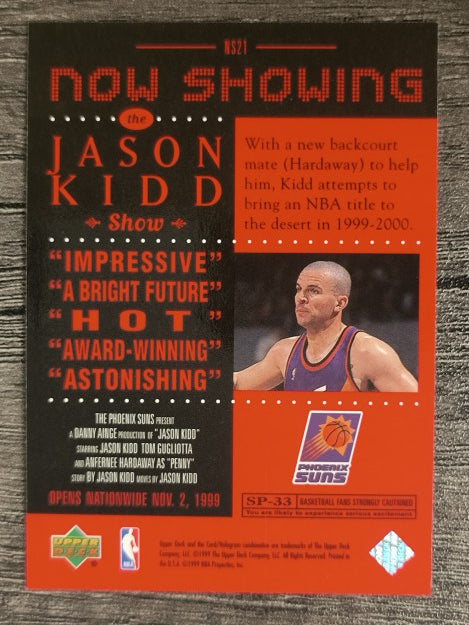 1999-00 Upper Deck Now Showing #NS21 Jason Kidd