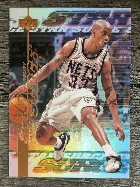 1999-00 Upper Deck Star Surge #S15 Stephon Marbury