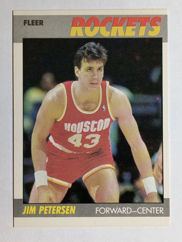 1987-88 Fleer #86 Jim Petersen