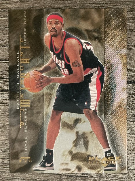 2000-01 Black Diamond Might #DM7 Rasheed Wallace