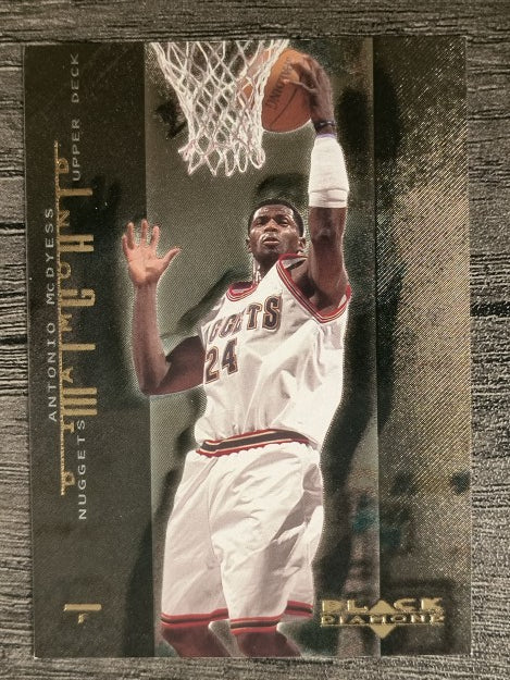 2000-01 Black Diamond Might #DM10 Antonio McDyess
