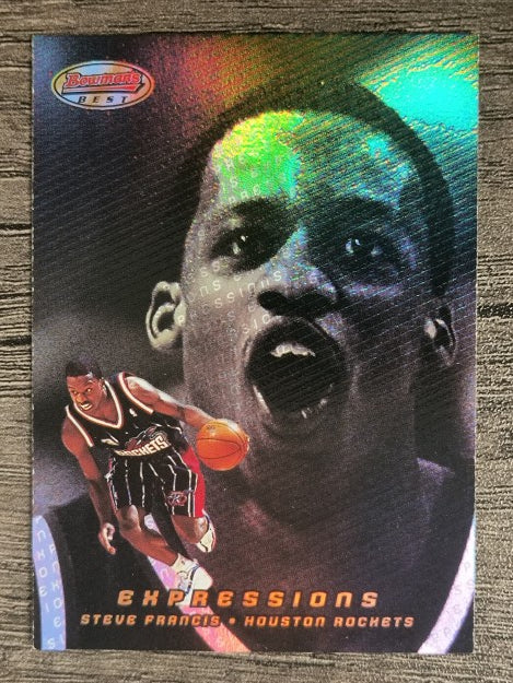 2000-01 Bowman's Best Expressions #E6 Steve Francis
