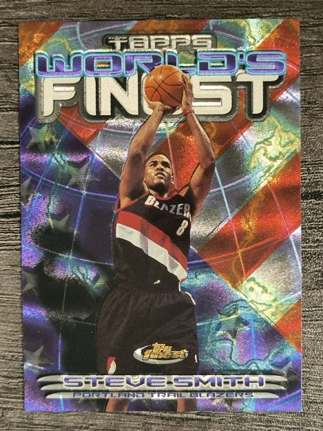 2000-01 Finest World's Finest #WF15 Steve Smith