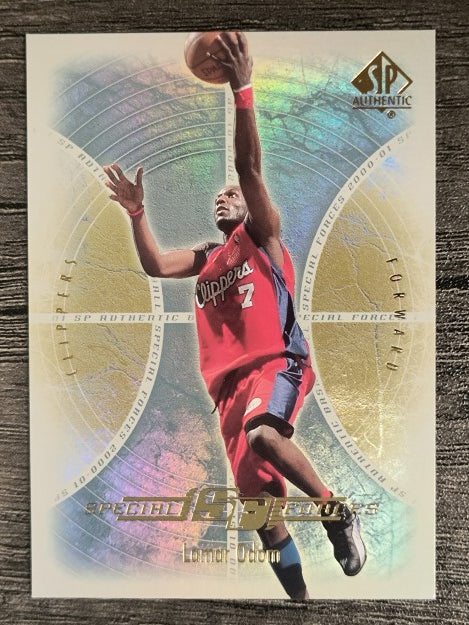 2000-01 SP Authentic Special Forces #SF6 Lamar Odom