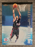 2000-01 Topps Chrome Aptitude for Altitude #AA2 Steve Francis