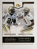 2016 Contenders Draft Collegiate Connections #8 Calvin Johnson/Demaryius Thomas