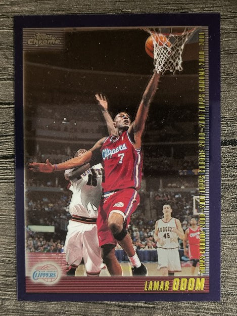 2000-01 Topps Chrome Previews #TCP7 Lamar Odom