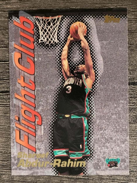 2000-01 Topps Flight Club #FC12 Shareef Abdur-Rahim