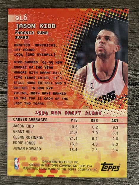 2000-01 Topps Quantum Leaps #QL6 Jason Kidd