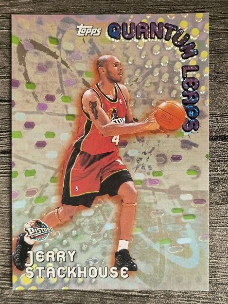 2000-01 Topps Quantum Leaps #QL10 Jerry Stackhouse