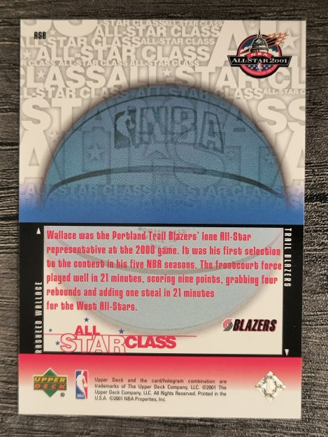 2000-01 Upper Deck All Star Class #AS8 Rasheed Wallace
