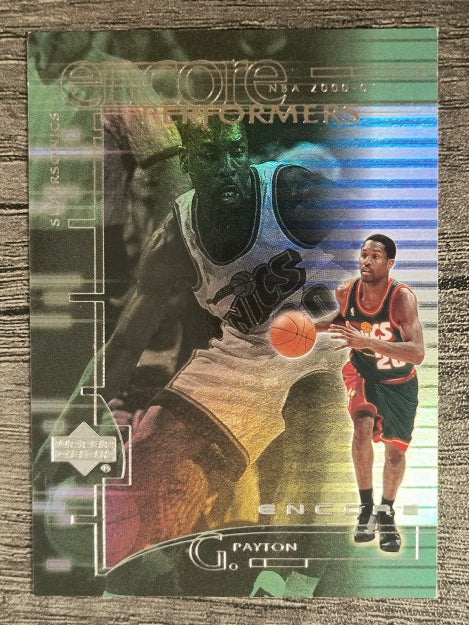 2000-01 Upper Deck Encore Performers #EP3 Gary Payton