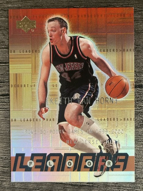 2000-01 Upper Deck Hardcourt Floor Leaders #FL5 Keith Van Horn