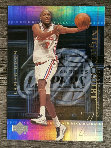 2000-01 Upper Deck Hardcourt Night Court #NC10 Lamar Odom