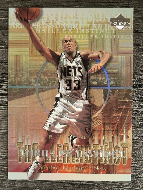 2000-01 Upper Deck Hardcourt Thriller Instinct #TI4 Stephon Marbury