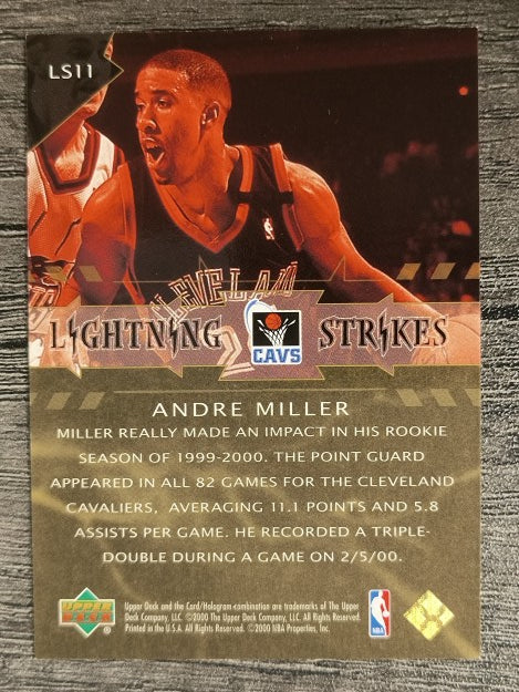 2000-01 Upper Deck Lightning Strikes #LS11 Andre Miller