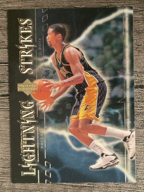 2000-01 Upper Deck Lightning Strikes #LS13 Jalen Rose