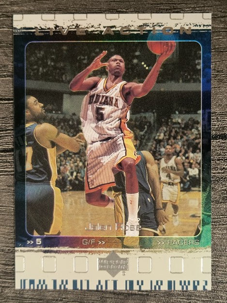 2000-01 Upper Deck Live Action #LA3 Jalen Rose