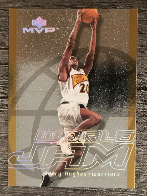 2000-01 Upper Deck MVP World Jam #WJ8 Larry Hughes