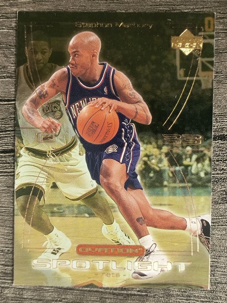 2000-01 Upper Deck Ovation Spotlight #OS13 Stephon Marbury