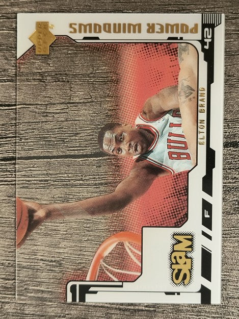 2000-01 Upper Deck Slam Power Windows #PW5 Elton Brand