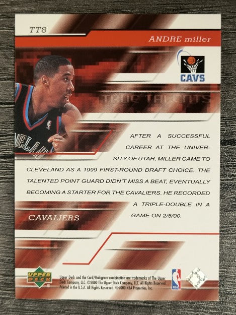 2000-01 Upper Deck True Talents #TT8 Andre Miller