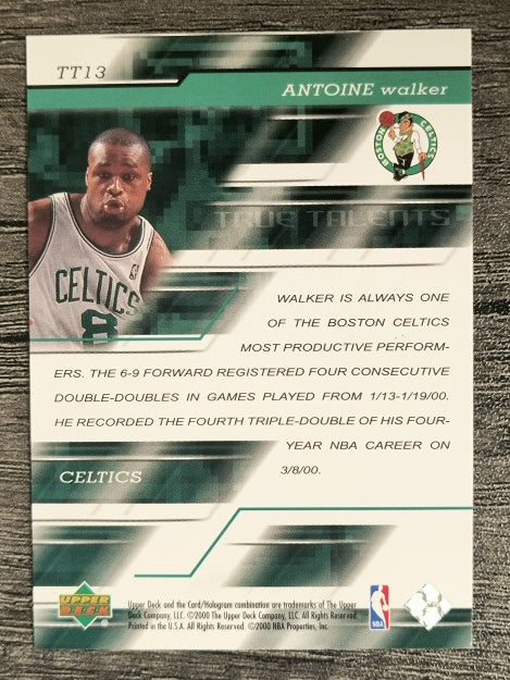 2000-01 Upper Deck True Talents #TT13 Antoine Walker