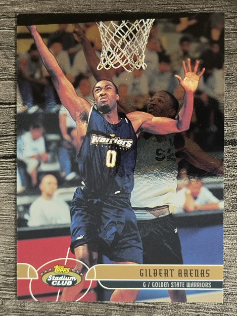 2001-02 Stadium Club Parallel #129 Gilbert Arenas