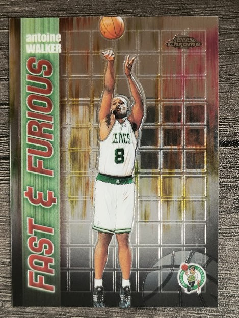 2001-02 Topps Chrome Fast and Furious #FF12 Antoine Walker