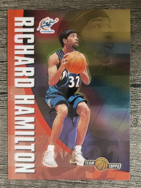 2001-02 Topps Chrome Team Topps #TT8 Richard Hamilton