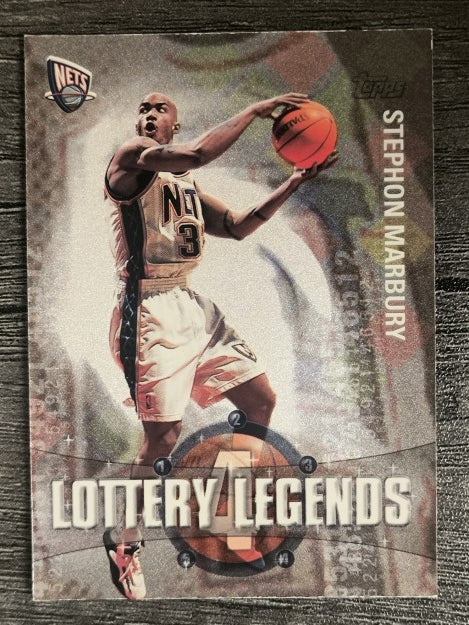 2001-02 Topps Lottery Legends #LL4 Stephon Marbury