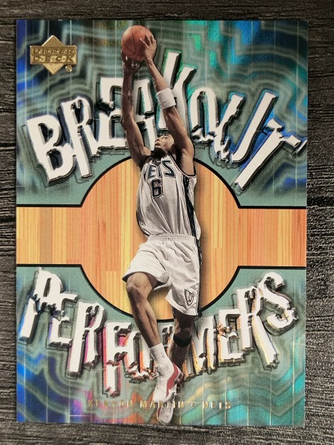 2001-02 Upper Deck Breakout Performers #BP1 Kenyon Martin