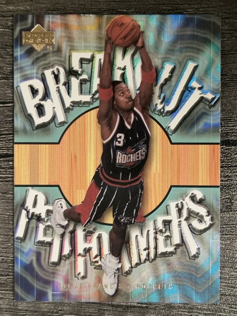 2001-02 Upper Deck Breakout Performers #BP2 Steve Francis