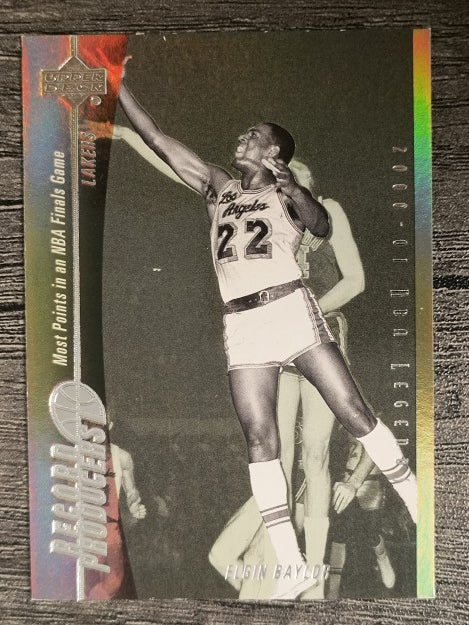 2001-02 Upper Deck Legends Record Producers #RP6 Elgin Baylor