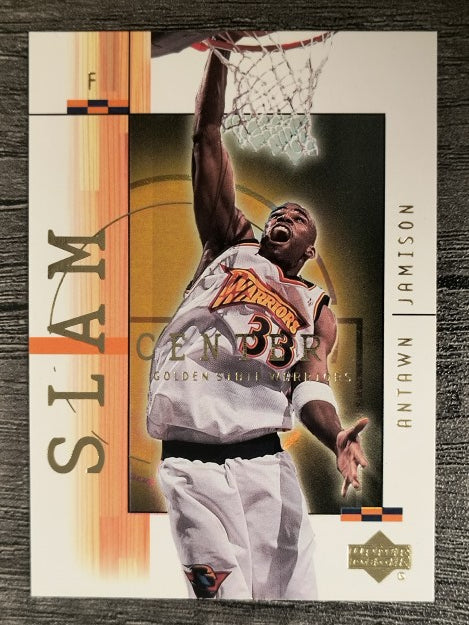 2001-02 Upper Deck SlamCenter #SC13 Antawn Jamison