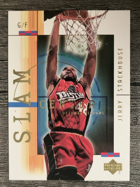 2001-02 Upper Deck SlamCenter #SC14 Jerry Stackhouse