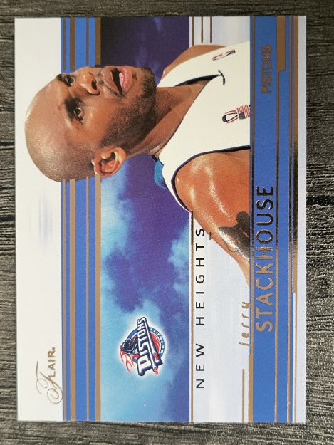 2002-03 Flair New Heights #15 Jerry Stackhouse