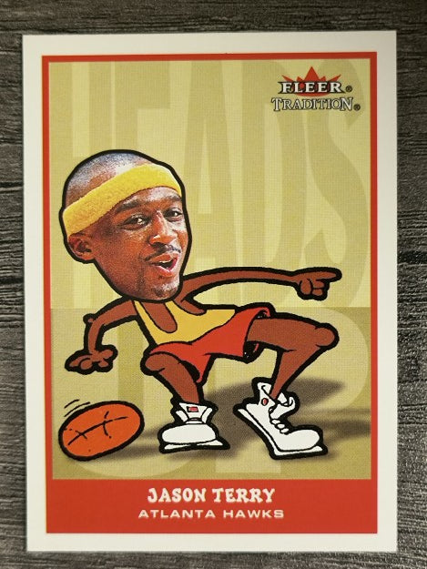 2002-03 Fleer Tradition Heads Up #2 Jason Terry