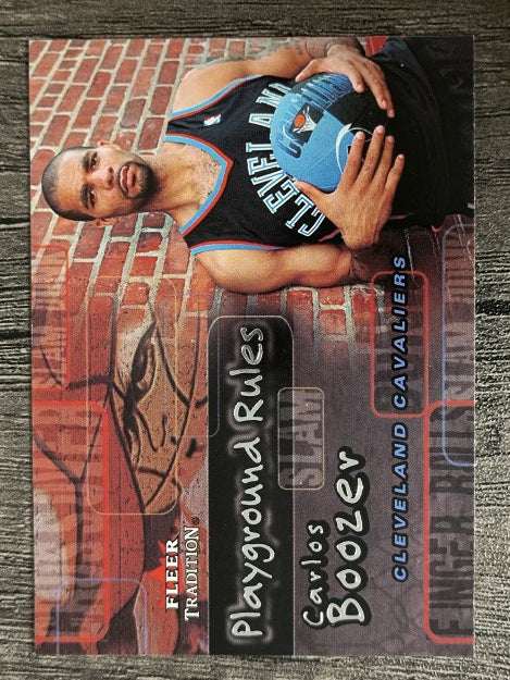 2002-03 Fleer Tradition Playground Rules #20 Carlos Boozer