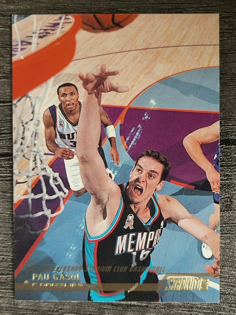 2002-03 Stadium Club 10th Anniversary Parallel #2 Pau Gasol