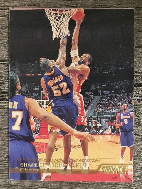 2002-03 Stadium Club 10th Anniversary Parallel #41 Shareef Abdur-Rahim