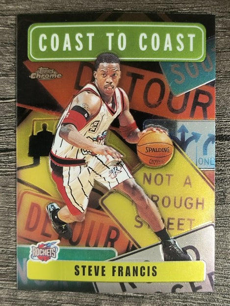 2002-03 Topps Chrome Coast to Coast #CC5 Steve Francis