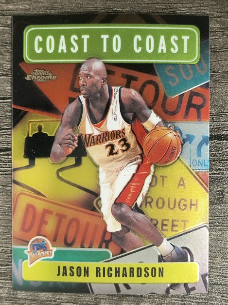 2002-03 Topps Chrome Coast to Coast #CC18 Jason Richardson