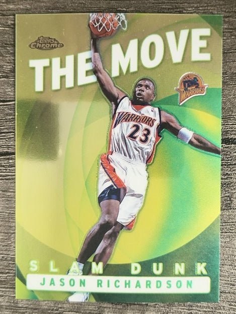 2002-03 Topps Chrome The Move #TM10 Jason Richardson
