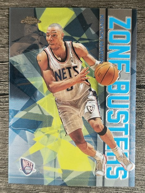 2002-03 Topps Chrome Zone Busters #ZB4 Kenyon Martin