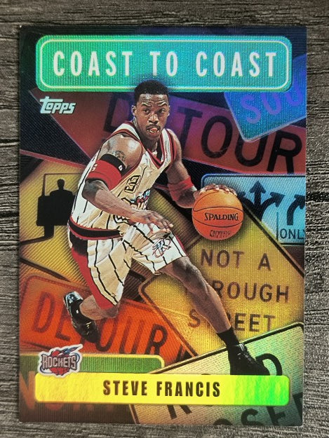 2002-03 Topps Coast to Coast #CC5 Steve Francis