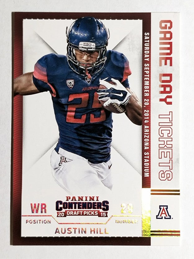 2015 Panini Contenders Draft Picks Game Day Tickets #4 Austin Hill